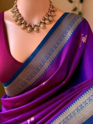 Banarasi Silk Saree - Image 3