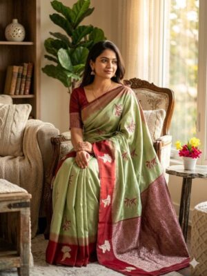 Banarasi Silk Saree - Image 12