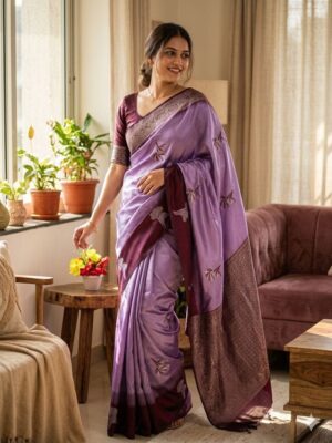 Banarasi Silk Saree - Image 9
