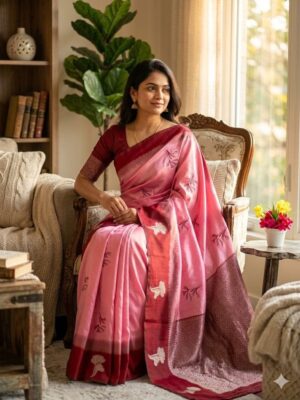 Banarasi Silk Saree - Image 11