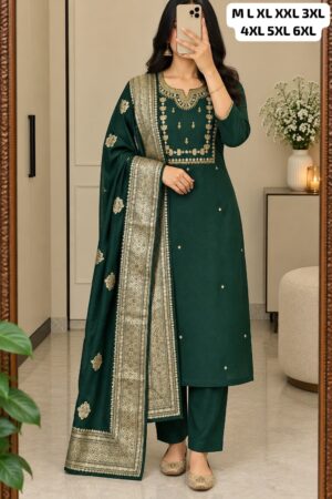 Kurti & Pant With Latkan Duppata - Image 4