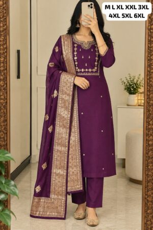 Kurti & Pant With Latkan Duppata - Image 8