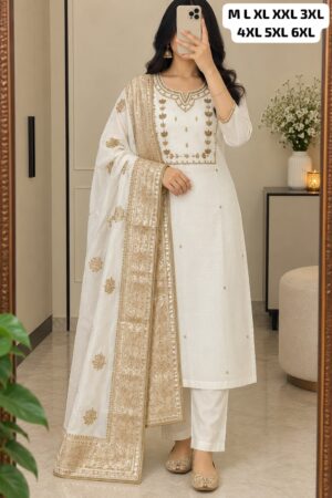 Kurti & Pant With Latkan Duppata - Image 5