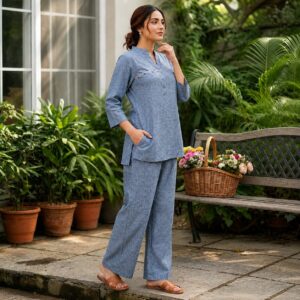 Denim Cord Set - Image 3