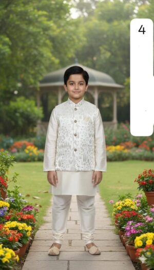 Kids Koti Kurta Payjama - Image 16