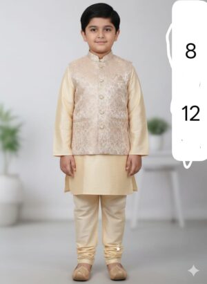 Kids Koti Kurta Payjama - Image 5