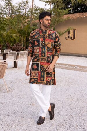 Men's Short Length Kurta - Image 4