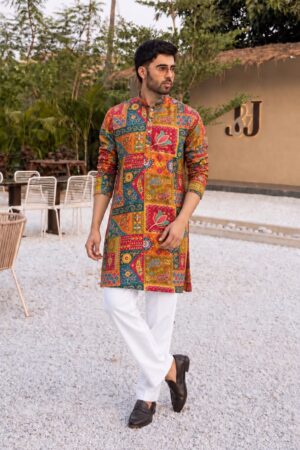 Men's Short Length Kurta - Image 5