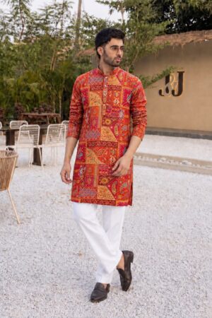 Men's Short Length Kurta - Image 10