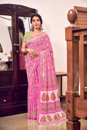 Mul Mul Cotton Saree - Image 11