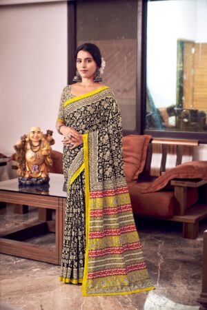 Mul Mul Cotton Saree - Image 12