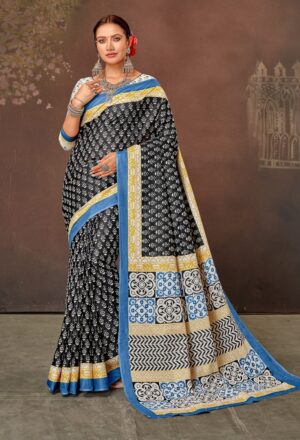Mul Mul Cotton Saree - Image 8