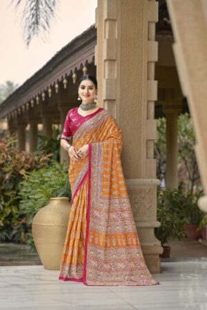 Mul Mul Cotton Saree - Image 10