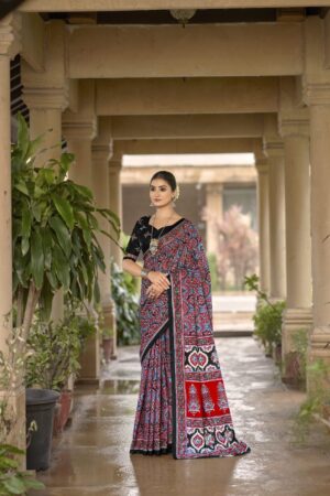 Mul Mul Cotton Saree - Image 4
