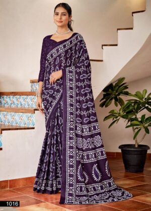 Mul Mul Cotton Saree - Image 19