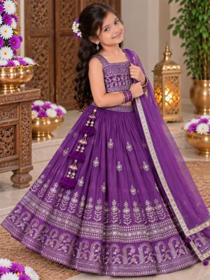Kid's Lahenga - Image 10