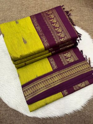 Kalyani Cotton Saree - Image 40