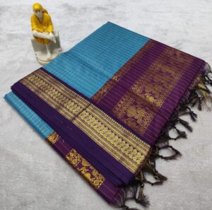 Premium Kalyani Cotton Saree - Image 18