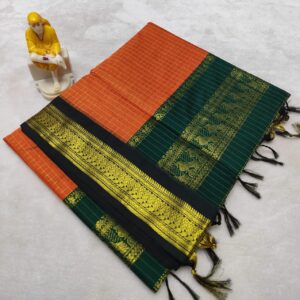 Premium Kalyani Cotton Saree - Image 25