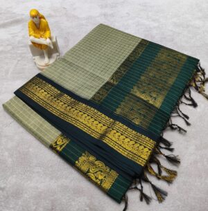 Premium Kalyani Cotton Saree - Image 10