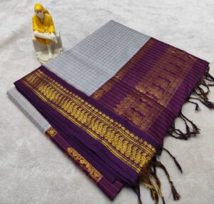 Premium Kalyani Cotton Saree - Image 3