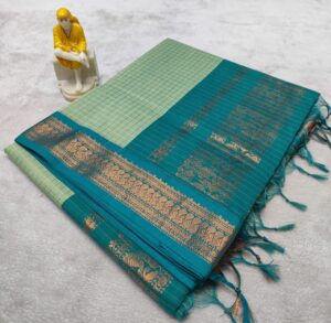 Premium Kalyani Cotton Saree - Image 23