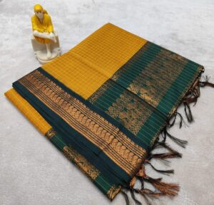 Premium Kalyani Cotton Saree - Image 5