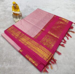 Premium Kalyani Cotton Saree - Image 6