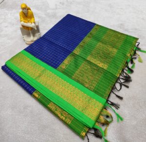 Premium Kalyani Cotton Saree - Image 14