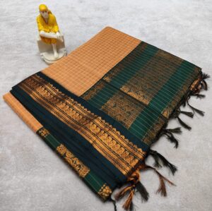 Premium Kalyani Cotton Saree - Image 4