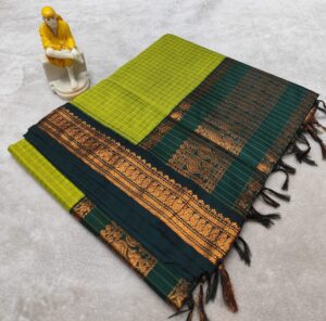Premium Kalyani Cotton Saree - Image 26