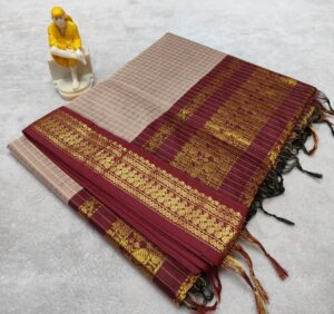 Premium Kalyani Cotton Saree - Image 13