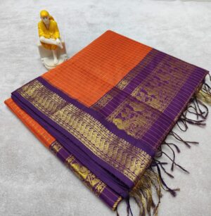 Premium Kalyani Cotton Saree - Image 20
