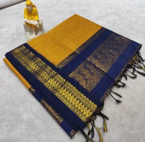 Premium Kalyani Cotton Saree - Image 8