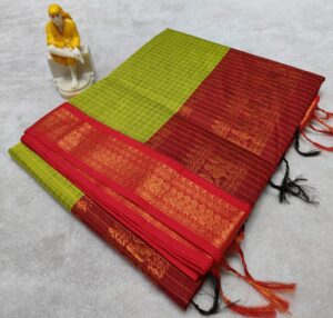 Premium Kalyani Cotton Saree - Image 30
