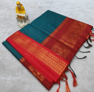 Premium Kalyani Cotton Saree - Image 29