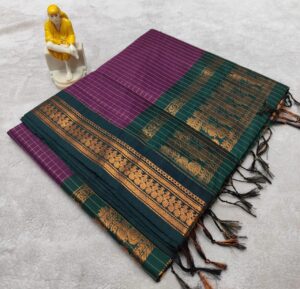Premium Kalyani Cotton Saree - Image 27