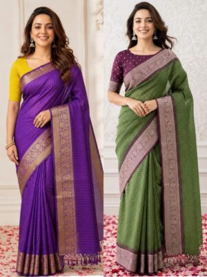 Dola Silk Saree - Image 5