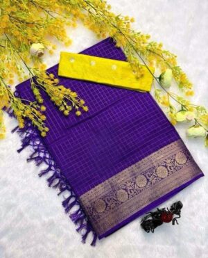 Dola Silk Saree - Image 4