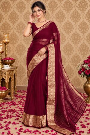 Organza Saree - Image 6