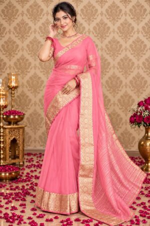 Organza Saree - Image 8