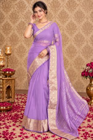 Organza Saree - Image 20