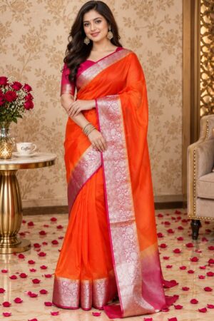 Organza Saree - Image 13