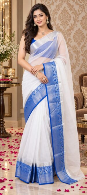Organza Saree - Image 21