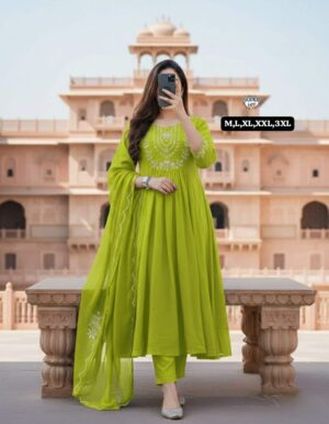 Kurti With Pants - Image 3