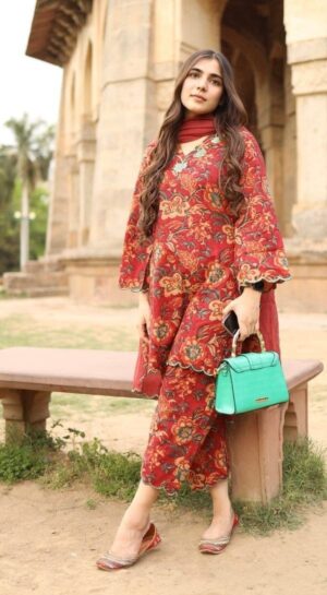 Kuri Set With Duppata - Image 5