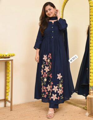 Kurta Pants With Duppata - Image 7