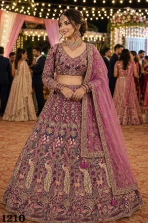 GURPREET READYMADE PREMIUM NET OCCASION WEAR LEHENGA CHOLI - Image 7