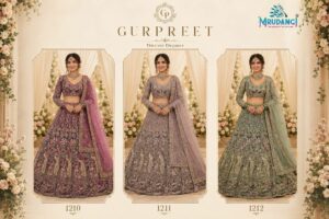GURPREET READYMADE PREMIUM NET OCCASION WEAR LEHENGA CHOLI - Image 6