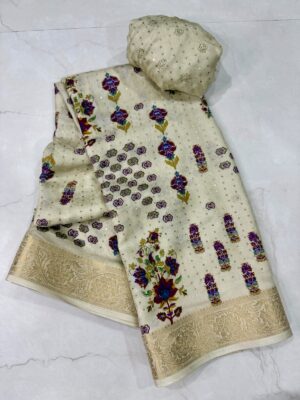 Sequence Work Saree - Image 3